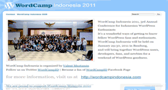 Desktop Screenshot of id.wordcamp.org