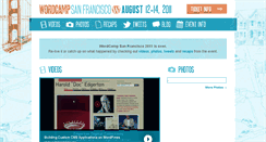Desktop Screenshot of 2011.sf.wordcamp.org